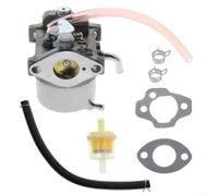 Kit de carburador para cortacésped para motores FC150V JX75 JE75 14SB 14SESustituye a 15003-2364 AM1246208 juego de piezas con juntas, líneas de combustible y abrazaderas para una fácil instalación y