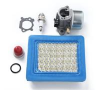 Kit de carburador para motor 6150 4-7hp serie 650 compatible con Troy-bilt 6.5hp para Craftsman 917.388660 cortacésped de empuje de 22 pulgadas con filtro de aire, arandela de junta de chispa y para