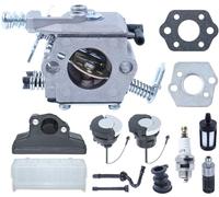 Kit de Carburador para STIHL 021, 023, 025, MS 210, MS 230, MS 250 Motosierra, ADEFOL Piezas de Repuesto incluye Carburador y Junta Bujía Filtro Manguera Tapa Caja del Filtro 13 en 1