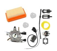 Kit De Carburador Para Stihl FS120 FS200 FS250 FS300 FS350 FR350 FR450 FR480 Cortador De Hilo Con Filtro De Aire De Bobina De Encendido REOKIP