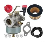 Kit de carburador para Tecumseh H30 H50/H60/HH60/HH70 pieza de repuesto 632230 632272, incluye junta de filtro de aire, válvula de combustible, construcción de plástico y metal para quitanieves y