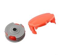 Kit de carrete alimentador de alambre automático dual (con tapa) para recortadoras Flymo, Contour 500 para Xt, Minitrim Auto, Power Trim 700 y kit de recambio de alambre Speedi Trim