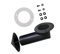 Kit de chimenea y tapas resistentes para parrillas de pellets, tubo de chimenea de repuesto para barbacoa, ahumador, estufa, parrillas de acero inoxidable, chimenea ahumada