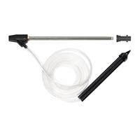 Kit de chorro de arena de alta presión para Karcher K1-K7 - Accesorio de chorro de arena húmedo para eliminación de óxido, pintura y aceite - Manguera de 3 m, construcción de goma y acero - Compatible