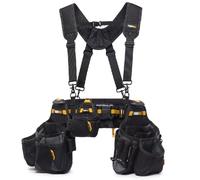 Kit de Cinturón Portaherramientas ToughBuilt Pro con Sistema Modular ClipTech™, 36 Bolsillos, Tirantes Acolchados, 5 Piezas TB-CT-101-5P