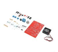 Kit de circuito de detección de gases nocivos para principiantes - Alarma ajustable y disparador de ventilador STEM juego de aprendizaje 116 x 74 mm