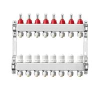 Kit de colector S304 con medidor de flujo, tornillo termostático G1"