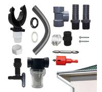 Kit de Conector de Barril de Lluvia, de captación de Lluvia de captación de
