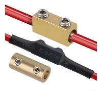 Kit de conectores robusto con terminales de cobre para conexiones fiables en campos automotrices y eléctricos (20 x 20 A)