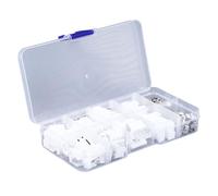 Kit de conectores VH3.96 de 120 piezas, bloque de terminales de tornillo duradero, almacenamiento conveniente para entusiastas de la electrónica