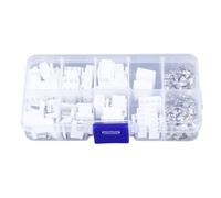 Kit de Conectores VH3.96 de 120 piezas: Conector de Carcasa de 2P?4P de 3,96 Mm, Conector de Clavija Recta, Juego de Conectores de Bloque de Terminales de Tornillo Diseñado para