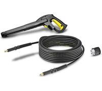 Kit de conexión rápida Kärcher, manguera de alta presión de 7,5 metros, pistola de 13 cm, con sistema de seguridad para niños. No apto para modelos con carrete de manguera