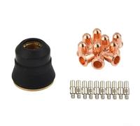 Kit de consumibles de antorcha de plasma S45 21 piezas con puntas PD0116-08 PR0110 electrodos para Trafimet Ergocut S30 S45 S54 antorchas de corte de metal piezas de repuesto
