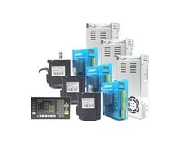 Kit de controlador de alimentación para motor paso a paso de bucle cerrado Nema 34 1/3 eje 4,5/8,5/12 Nm 6A, 2 fases y pantalla digital (3-axis TC5530V kit,12Nm)