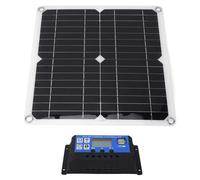 Kit de controlador para panel solar de 15W, 100A, con doble puerto USB, salida DC, color azul