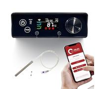 Kit de controlador rectangular WiFi PID de repuesto para parrillas de pellets Pit Boss con termostato inteligente e encendedor, compatible con Onyx, Navigator, Sportsman, Caoba, Competition, Pro