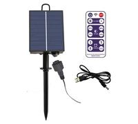 Kit de controladora solar para tiras LED, 1200 mAh, 4,5 V / 1,2 W