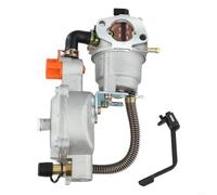 Kit de conversión de generador de gas para generadores de gasolina de 2-5 kW - Metano GNC y adaptador de combustible GLP con regulador de presión y carburador de gas, para Honda 168F, GX160, GX200