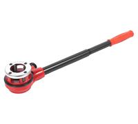 Kit de corte de roscas para tuberías rojas - 6 matrices de 1/4" a 1-1/4" - Herramientas para el trabajo de metales - Para tuberías de agua y gas