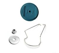 Kit de cubierta inferior para cortacésped, protector de cubierta de plástico para recortadora de césped, placas base de repuesto para exteriores, piezas de equipo con hardware, 4 colores disponibles