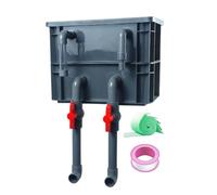 Kit de de filtro de estanque, agua eficiente, filtro de estanque con biomedio, de filtración para sala de estar, suministro acuático, unidad de limpieza profesional para apartamentos