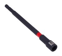 Kit de destornillador de tuerca larga de 5 piezas, adaptador magnético hexagonal de 6 pulgadas hecho de acero de aleación resistente para taladros de impacto, mantenimiento automático y reparación de