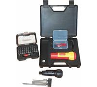 Juego de destornilladores inalámbricos 1000v, panasonic, con bits, he