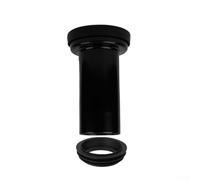 Kit de drenaje de inodoro montado en la pared para la mayoría de los modelos, tubo de conexión ABS PP robusto con anillo de sellado, solución de fácil instalación para renovación de baño (220 mm +