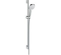 Hansgrohe Conjunto de ducha a pared Croma Select E Vario 90cm 3 tipos de chorro Blanco/Cromo 26593400