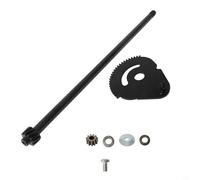 Kit de eje de barra de dirección y engranajes, 738-0919B con juego de bujes compatible con CRAFTSMAN y para cortacésped TROY, pieza de repuesto directa, reemplazo de alto rendimiento para un manejo