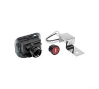 Kit de encendido 80475 para Weber Baby Q Q120 Q220 Series que incluye electrodo con botón de arnés de cableado protector y soporte de montaje (C)