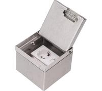 Kit de enchufes de suelo eléctricos – Incluye adaptador de corriente de la UE y enchufe Schuko – Adecuado para uso doméstico y de oficina