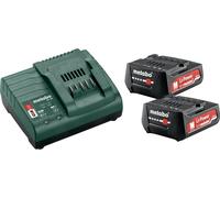 Kit de energía de 12V, 2 baterías de 2 Ah de tecnología Li-Power + cargador SC 30 - METABO - 685300000