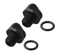 Kit de espiga de drenaje de bomba de piscina y junta tórica para Zodiac R0446000, se adapta a Jandy ePump PlusHP para Flopro MaxHP Series, construcción de plástico (paquete de 2)