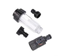 Kit de filtro de lavado a presión para exteriores con regulador y adaptador rápido para Karcher G3/4, sistema de purificación de agua para RV para caravana, barco, jardín, herramientas de limpieza de