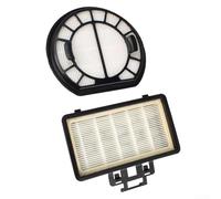 Kit de filtro de vacío lavable para AEG F156, compatible con limpiadores sin bolsa serie LX5-2, incluye filtros de polvo fino y espuma para una purificación eficiente del aire