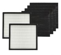 Kit de filtros de repuesto para purificador de aire, con filtro HEPA H13 y carbón activado
