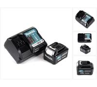 Kit de fuente de alimentación Makita 12 V con 1 batería BL1041B 4,0 Ah + cargador DC10WD