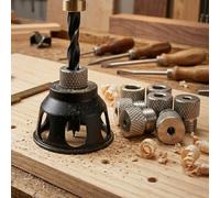 Kit de Guía Vertical para Taladro de Aleación de Aluminio de 3-10 mm, Herramienta de Posicionamiento de Orificios para Trabajos de Carpintería 3 -10mm Set