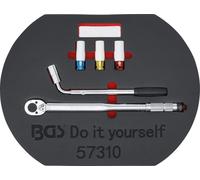 Kit de herramientas BGS technic para cambio de máticos, peso: 3,55 kg