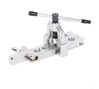 Kit de herramientas de ensanchamiento manual de tuberías con 4 cabezales de cobre, expansor de tubo de acero de aleación para tubos de latón/aluminio/cobre de 3 a 19 mm, reparación de refrigerador