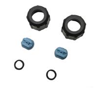 Kit de herramientas de limpieza de asiento de coche para Karcher para rompecabezas 8/1 10/1 100 200 - Juego completo de tuercas de boquilla con anillos - Piezas de lavado a presión