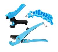 Kit de herramientas de riego por goteo con punzón e inserto de montaje, para tubos de polietileno de 16 mm, 20 mm, equipo de jardinería resistente, para una distribución eficiente del agua y fácil