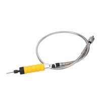 Kit de herramientas de tallado de cincel de madera eléctrico con cincel eléctrico 5 puntas de tallado/llave de boca abierta y eje flexible de cabeza pequeña