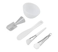 Kit de Herramientas DIY para mascarilla Facial, Cuenco Profesional para mascarilla doméstica, Herramienta de Mezcla, aplicador de espátula, Cuchara medidora