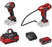 Kit de herramientas Einhell Professional TP-CW 18/260+ CE-CC 18, color rojo/