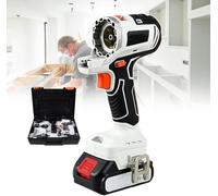 Kit de herramientas eléctricas inalámbricas, taladro sin escobillas y juego combinado para carpintería y construcción de ingeniería