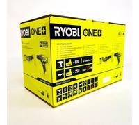 Kit de herramientas inalámbricas Ryobi R18CK2G-1C20G, 18V ONE+, batería de 2Ah, 1 batería, cargador rápido de 1,5A