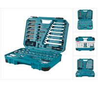 Kit de herramientas Makita E-06616, 120 piezas, en estuche