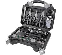 Kit de herramientas para el hogar Amazon Basics, 51 piezas, color